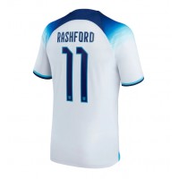 Camisa de time de futebol Inglaterra Marcus Rashford #11 Replicas 1º Equipamento Mundo 2022 Manga Curta